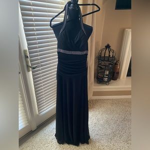 Dress black wrap size Small